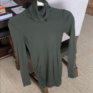 C&C Turtleneck Tunic Hunter Green